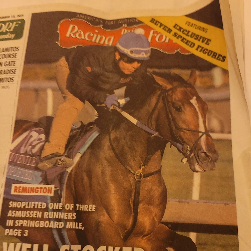 Daily Racing Form - Picture 5 of 8